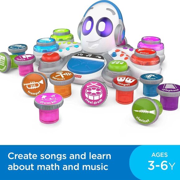 Brand New Fisher-Price Think & Learn Rocktopus musician- French Version 3-6 Year - Picture 3 of 15
